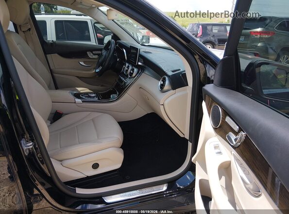 WDC0G4JB1JV103753 2018 MERCEDES-BENZ GLC 300 Black Front interior view