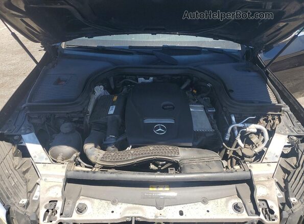 WDC0G4JB1K1002544 2019 MERCEDES-BENZ GLC-CLASS Black Engine compartment view