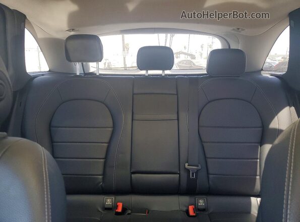 WDC0G4JB1K1002544 2019 MERCEDES-BENZ GLC-CLASS Black Rear seats view