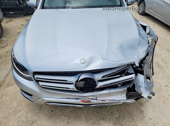 WDC0G4JB2GF053318 2016 MERCEDES-BENZ GLC-CLASS Silver Vista del compartimento del motor