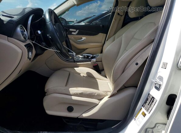 WDC0G4JB2GF060320 2016 MERCEDES-BENZ GLC-CLASS White Widok wnętrza z przodu