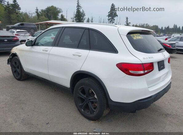 WDC0G4JB2GF070667 2016 MERCEDES-BENZ GLC 300 White Tył lewy