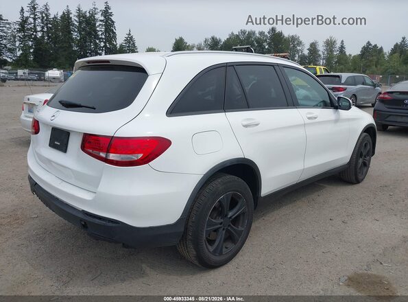 WDC0G4JB2GF070667 2016 MERCEDES-BENZ GLC 300 White Tył prawy