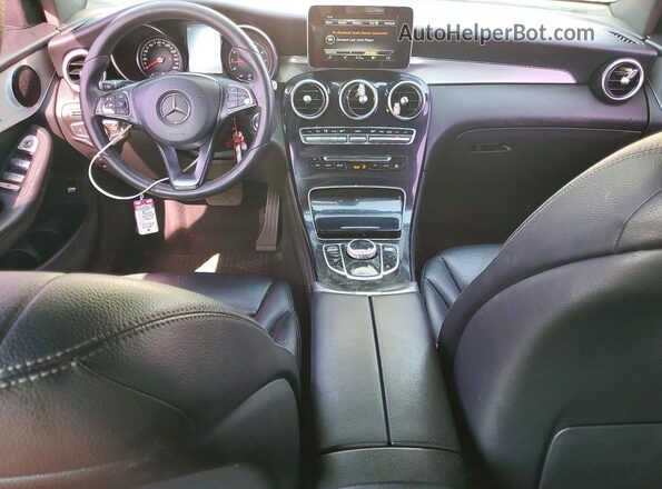 WDC0G4JB2HF165666 2017 MERCEDES-BENZ GLC-CLASS Black Вид панелі приладів