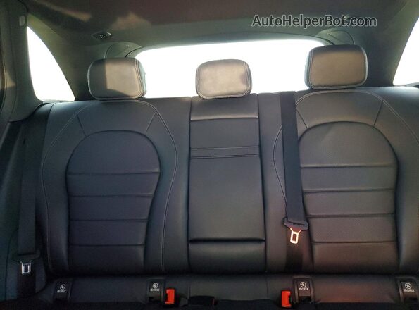 WDC0G4JB2HF165666 2017 MERCEDES-BENZ GLC-CLASS Black Вид задніх сидінь