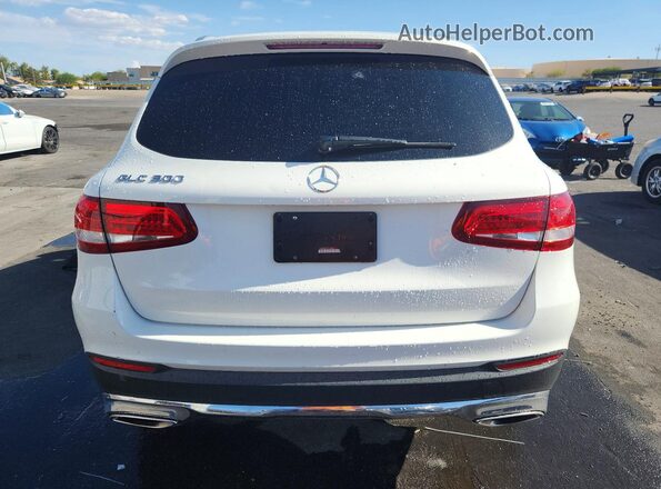 WDC0G4JB2HF271485 2017 MERCEDES-BENZ GLC-CLASS White Vista trasera