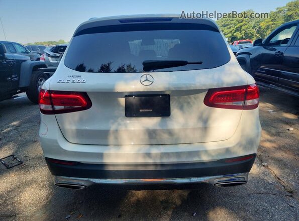 WDC0G4JB2KF589324 2019 MERCEDES-BENZ GLC-CLASS White Вид ззаду