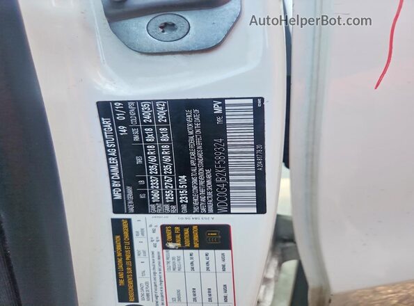 WDC0G4JB2KF589324 2019 MERCEDES-BENZ GLC-CLASS White Вид підкапотного простору