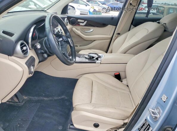 WDC0G4JB3GF102204 2016 MERCEDES-BENZ GLC-CLASS Blue წინა სალონის ხედი