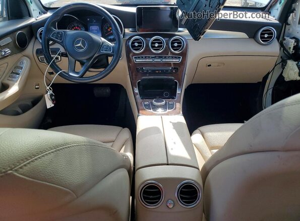 WDC0G4JB3HF179494 2017 MERCEDES-BENZ GLC-CLASS White წინა პანელის ხედი