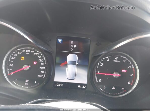 WDC0G4JB3JV046438 2018 MERCEDES-BENZ GLC 300 White Вид задніх сидінь