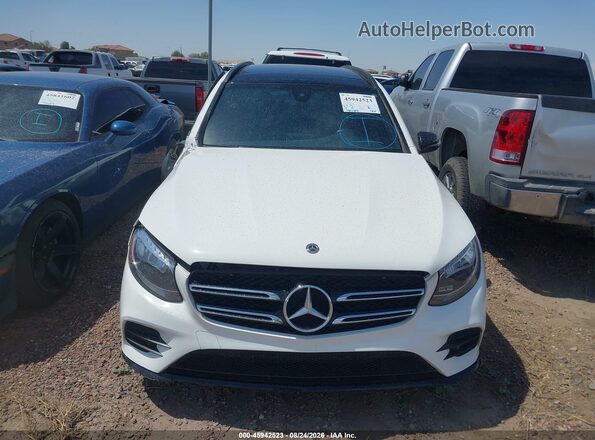 WDC0G4JB3JV046438 2018 MERCEDES-BENZ GLC 300 White Вид спереду