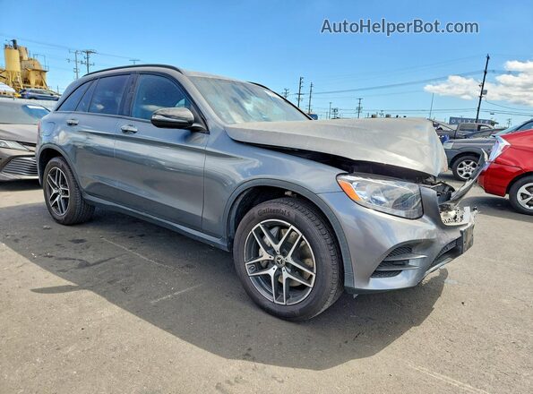WDC0G4JB3KV162725 2019 MERCEDES-BENZ GLC-CLASS Gray Delantero derecho