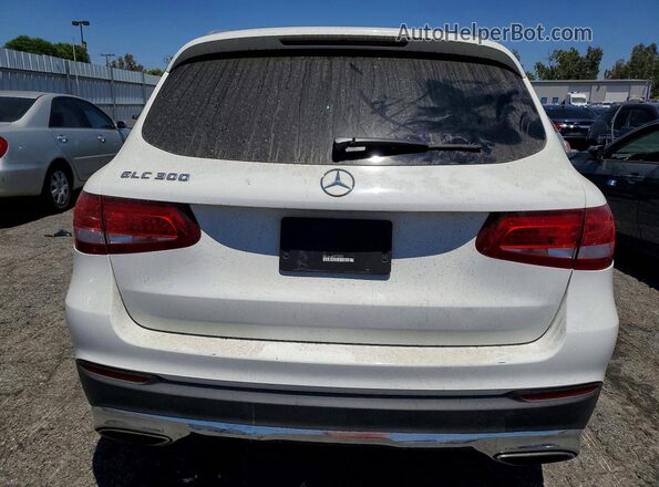 WDC0G4JB4HF195879 2017 MERCEDES-BENZ GLC-CLASS White Widok z tyłu