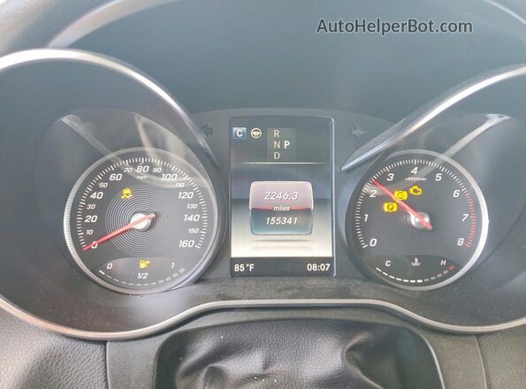 WDC0G4JB4JV015957 2018 MERCEDES-BENZ GLC-CLASS Silver ხელსაწყოთა პანელის ხედი