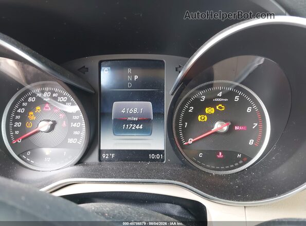 WDC0G4JB4JV045895 2018 MERCEDES-BENZ GLC 300 Белый Вид задних сидений