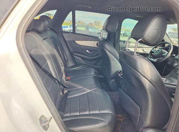 WDC0G4JB4KF546233 2019 MERCEDES-BENZ GLC-CLASS White Vista interior trasera