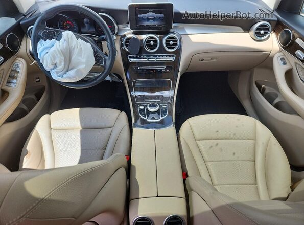 WDC0G4JB4KF612506 2019 MERCEDES-BENZ GLC-CLASS White Dashboard view