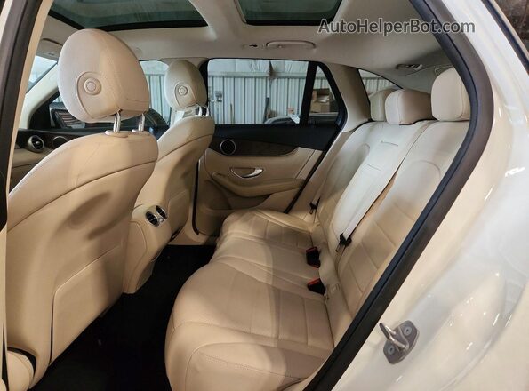 WDC0G4JB4KV143567 2019 MERCEDES-BENZ GLC-CLASS White უკანა სალონის ხედი