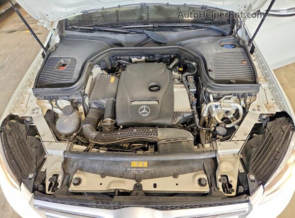 WDC0G4JB4KV143567 2019 MERCEDES-BENZ GLC-CLASS White ძრავის განყოფილების ხედი