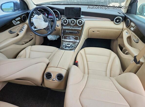 WDC0G4JB4KV155041 2019 MERCEDES-BENZ GLC-CLASS Silver Widok deski rozdzielczej