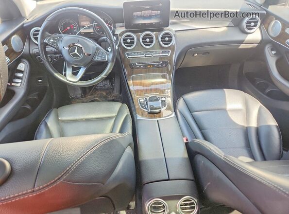 WDC0G4JB5GF010284 2016 MERCEDES-BENZ GLC-CLASS Gray Առջևի վահանակի տեսք