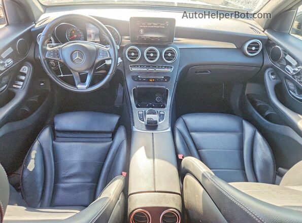 WDC0G4JB5JV057134 2018 MERCEDES-BENZ GLC-CLASS Black Вид панелі приладів