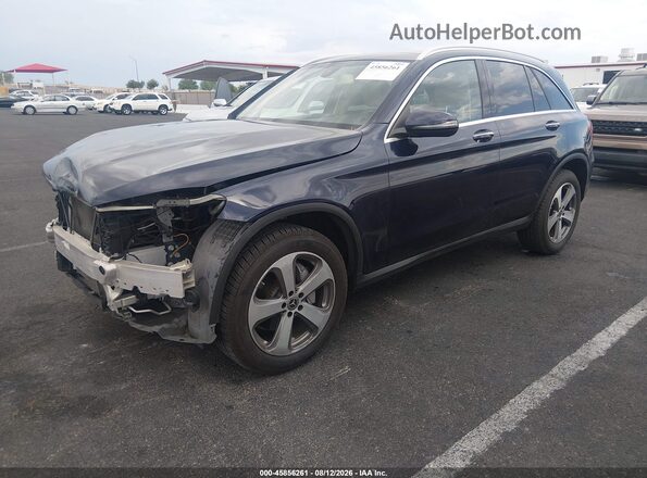 WDC0G4JB5KV179607 2019 MERCEDES-BENZ GLC 300 Синий Передняя левая четверть