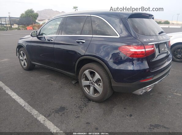 WDC0G4JB5KV179607 2019 MERCEDES-BENZ GLC 300 Синий Задняя левая четверть
