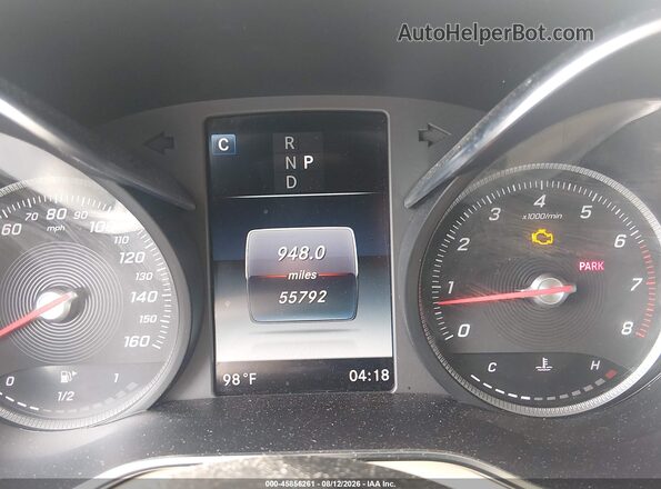 WDC0G4JB5KV179607 2019 MERCEDES-BENZ GLC 300 Синий Вид задних сидений