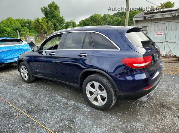 WDC0G4JB6GF011296 2016 MERCEDES-BENZ GLC-CLASS Blue Tył lewy