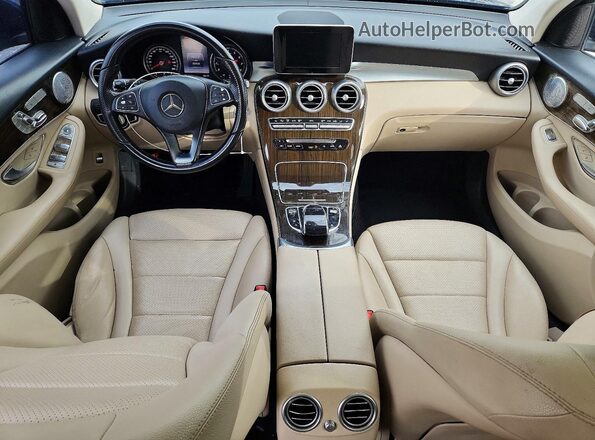 WDC0G4JB6GF011296 2016 MERCEDES-BENZ GLC-CLASS Blue Widok deski rozdzielczej