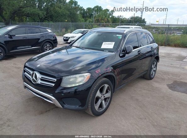 WDC0G4JB6HF117300 2017 MERCEDES-BENZ GLC-CLASS Black წინა მარცხენა ხედი სამი მეოთხედიდან