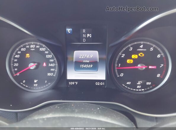 WDC0G4JB6HF117300 2017 MERCEDES-BENZ GLC-CLASS Black უკანა სავარძლების ხედი