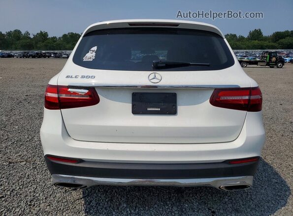 WDC0G4JB6JF452773 2018 MERCEDES-BENZ GLC-CLASS White Вид ззаду