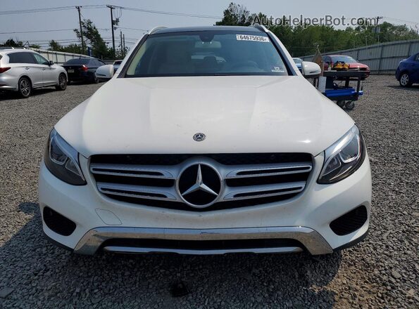 WDC0G4JB6JF452773 2018 MERCEDES-BENZ GLC-CLASS White Вид спереду