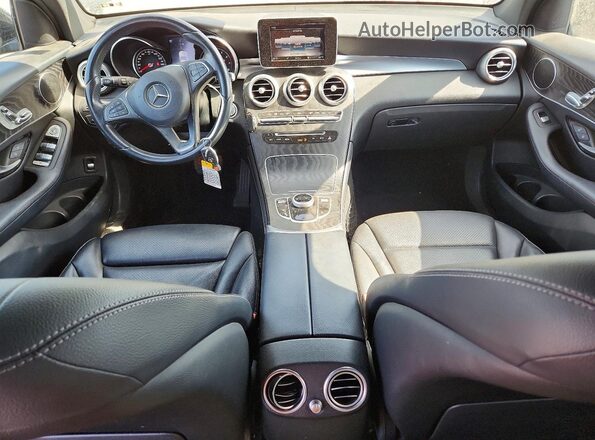 WDC0G4JB6JV089025 2018 MERCEDES-BENZ GLC-CLASS Black წინა პანელის ხედი