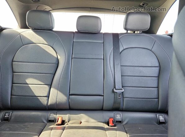 WDC0G4JB6JV089025 2018 MERCEDES-BENZ GLC-CLASS Black უკანა სავარძლების ხედი