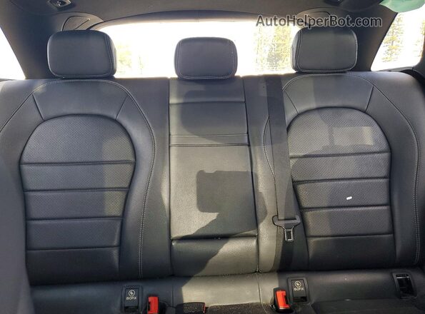 WDC0G4JB6KV160256 2019 MERCEDES-BENZ GLC-CLASS Black უკანა სავარძლების ხედი