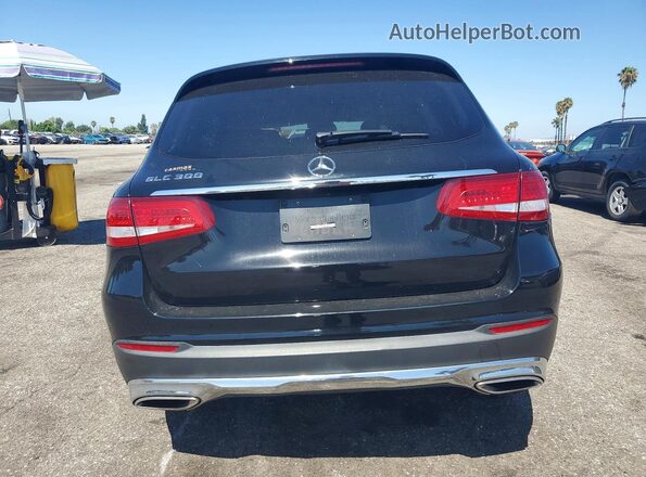 WDC0G4JB7HF213968 2017 MERCEDES-BENZ GLC-CLASS Черный Вид сзади
