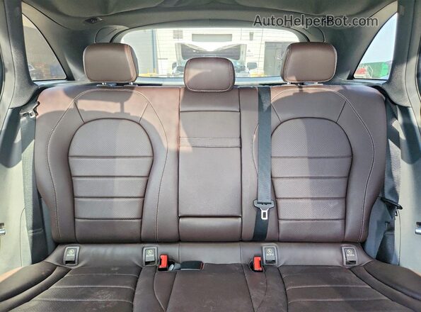 WDC0G4JB8GF033915 2016 MERCEDES-BENZ GLC-CLASS Gray Vista de los asientos traseros