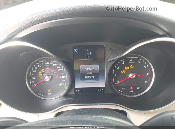 WDC0G4JB8GF100335 2016 MERCEDES-BENZ GLC 300 White Հետևի նստատեղերի տեսք