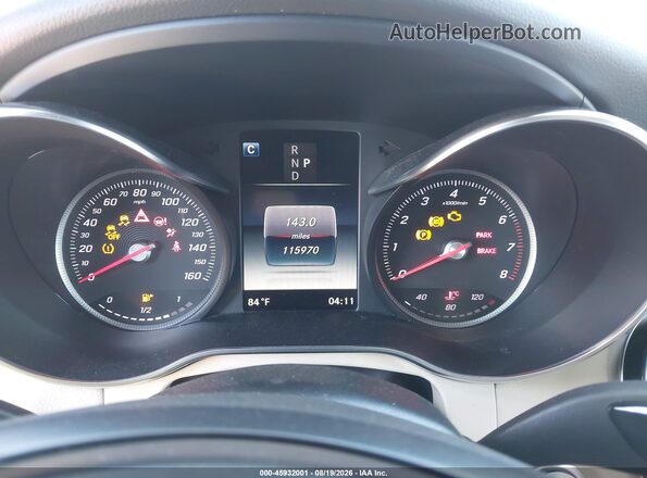 WDC0G4JB8HF242895 2017 MERCEDES-BENZ GLC 300 White Vista de los asientos traseros
