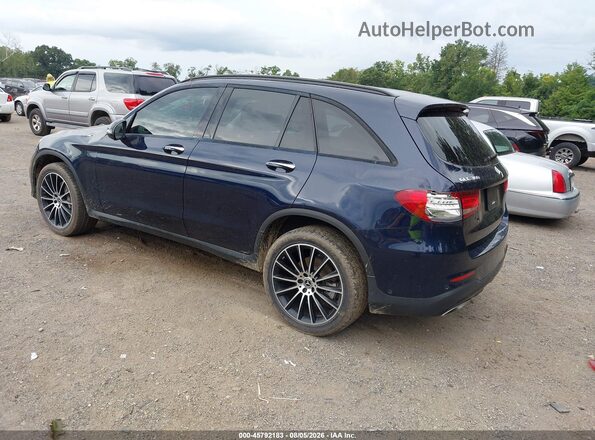WDC0G4JB8HF269224 2017 MERCEDES-BENZ GLC 300 Синий Задняя левая четверть