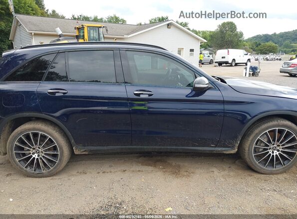 WDC0G4JB8HF269224 2017 MERCEDES-BENZ GLC 300 Синий Панорамный вид салона 360°