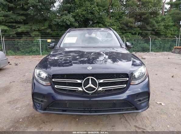 WDC0G4JB8HF269224 2017 MERCEDES-BENZ GLC 300 Синий Вид задней части салона