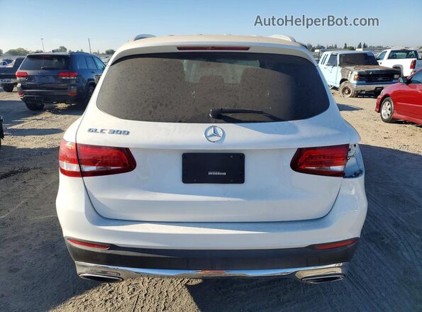 WDC0G4JB8JV019932 2018 MERCEDES-BENZ GLC-CLASS White Widok z tyłu