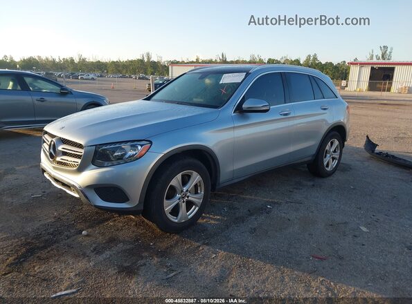 WDC0G4JB8JV047827 2018 MERCEDES-BENZ GLC-CLASS Silver Передня ліва чверть