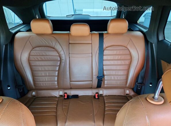WDC0G4JB8JV063266 2018 MERCEDES-BENZ GLC-CLASS Blue Вид задніх сидінь