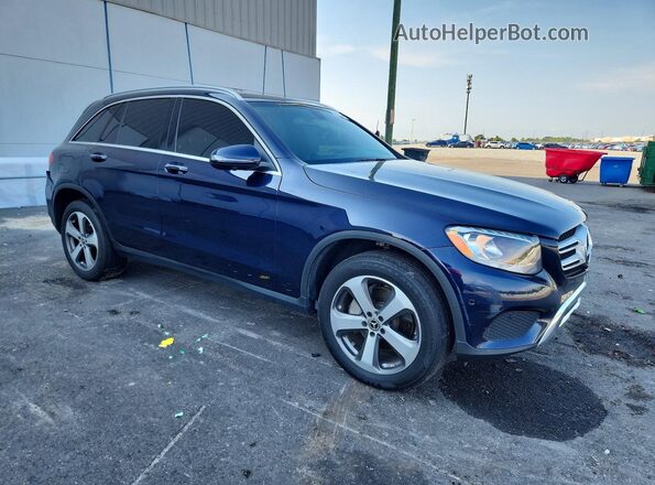 WDC0G4JB8JV063266 2018 MERCEDES-BENZ GLC-CLASS Blue Передня права чверть